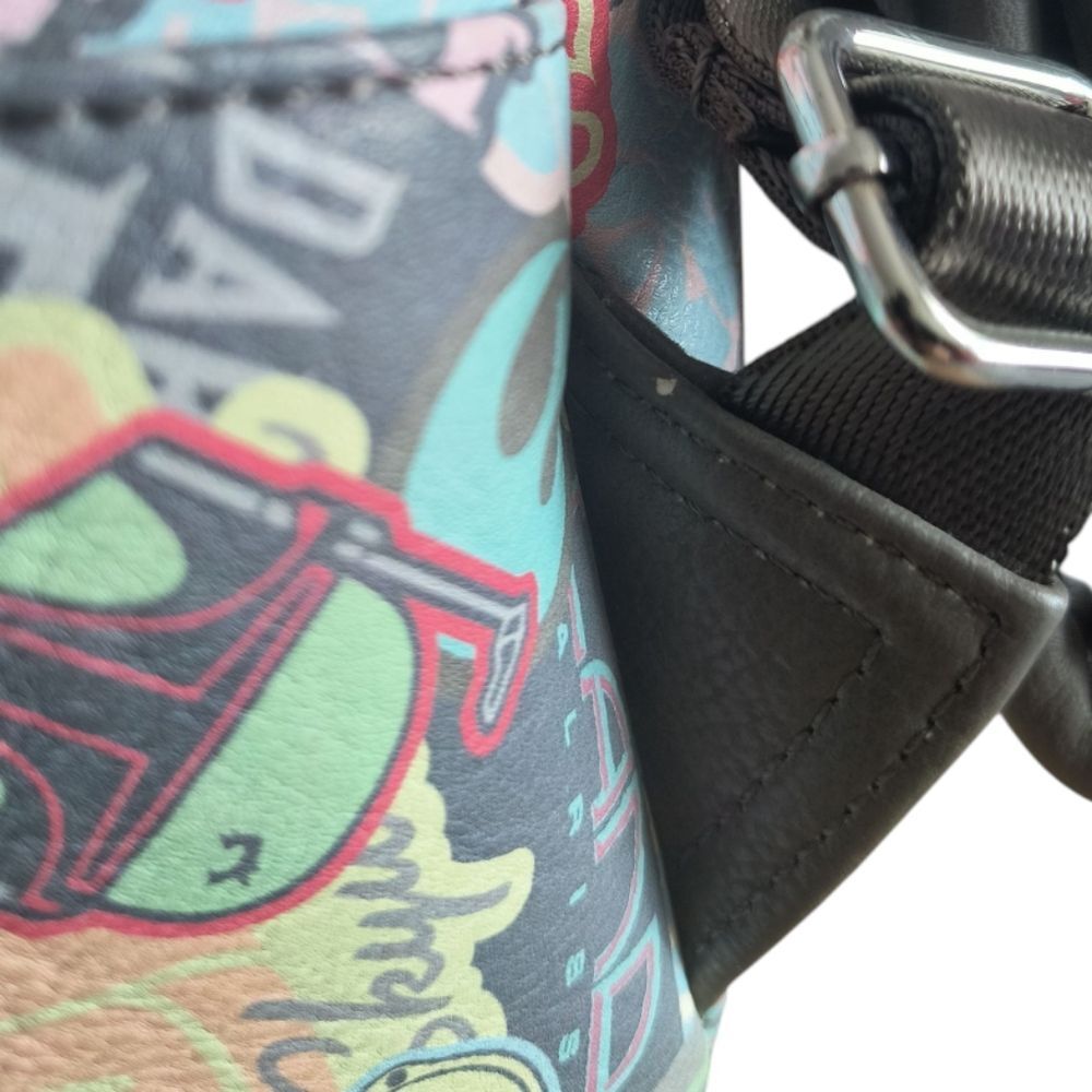 Loungefly Star Wars Pastel Graffiti Sticker Mini Backpack - Picture 11 of 15